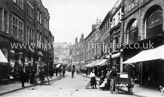 Newland Street, Kettering, Northamptonshire. c.1908